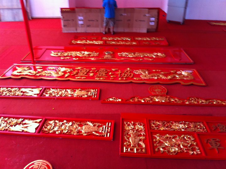 Moving and wrapping for temple declaration Aug 2011