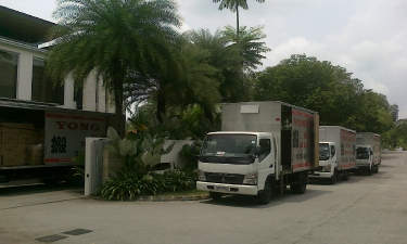 Moving House from Garlick Avenue to Sentosa Cove Drive 10 Sep 11